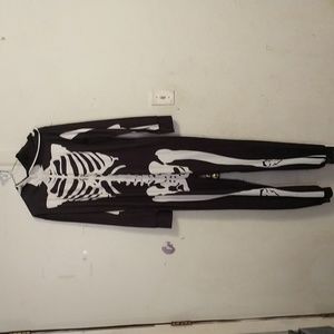 Chicme skeleton halloween body suit